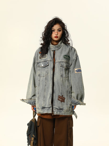 American vintage denim jacket