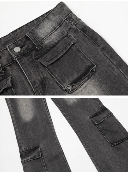 American High Street Pocket Jeans Pants