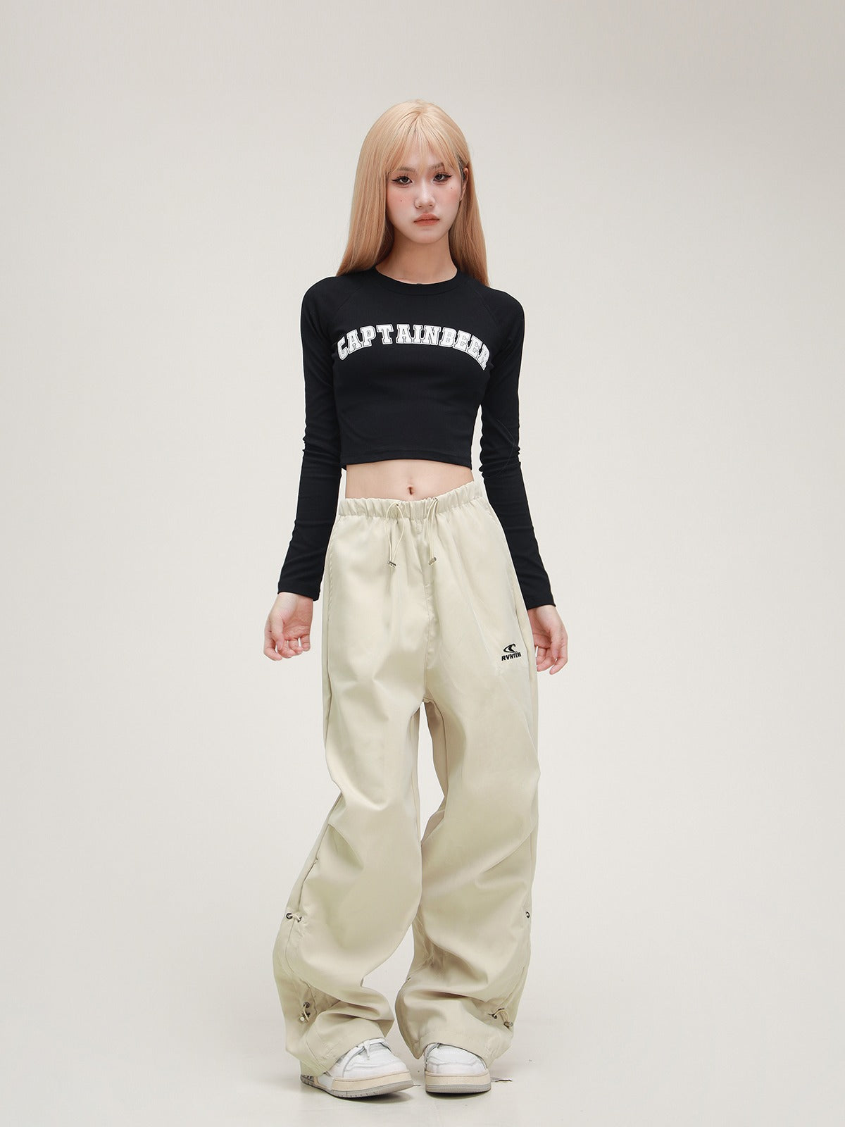 American Drawstring Hip-hop Pants