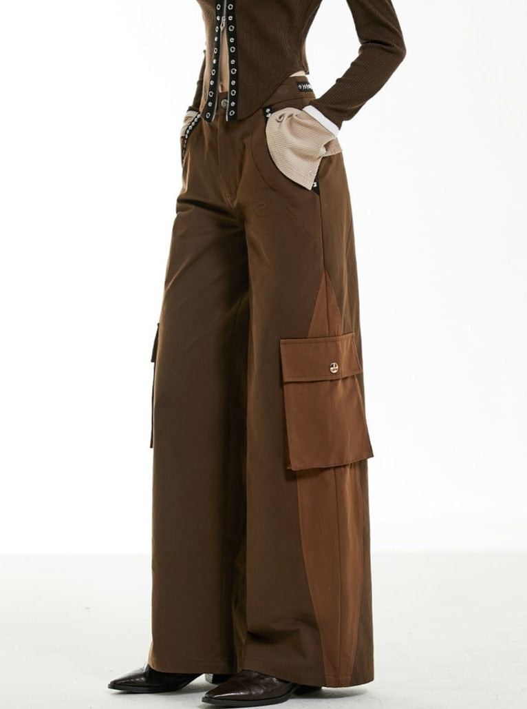 American Vintage Cargo Wide-leg Pants