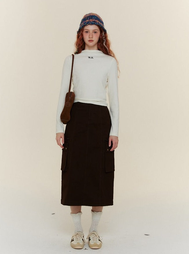 Cargo Retro Pocket Skirt