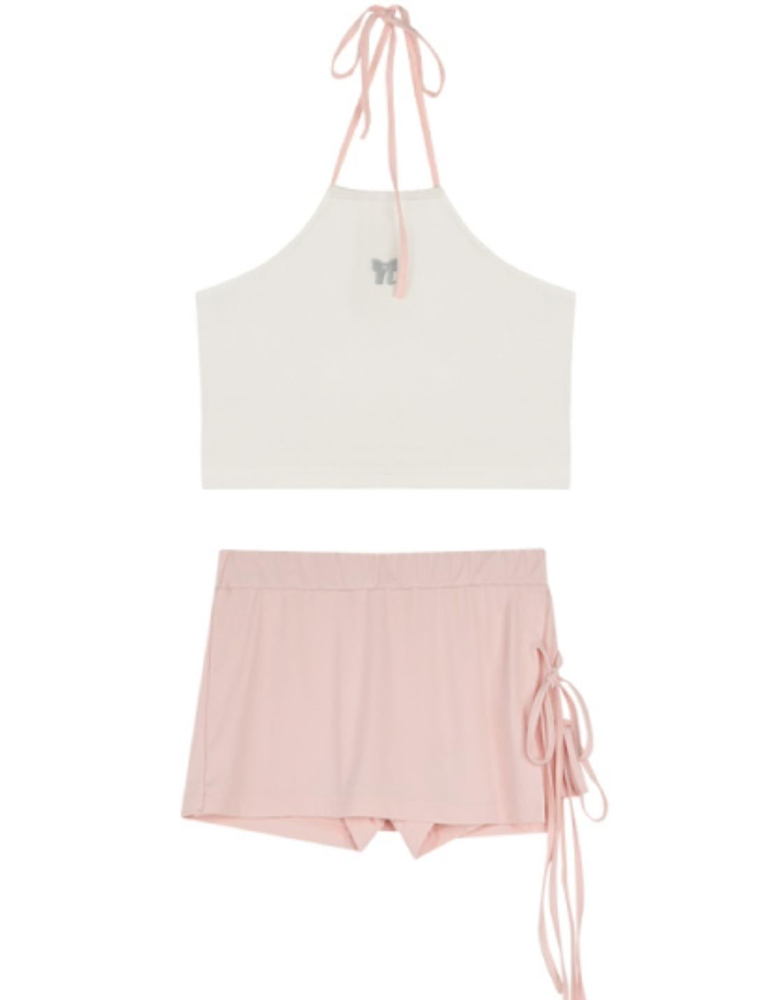 Nap Split Swimsuit Womens Swimming Set-Up