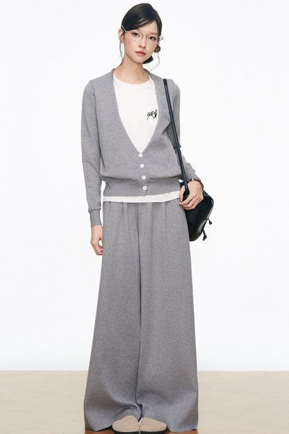 Knitted Two-Piece Style Lounge Set-Up