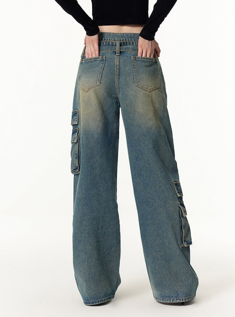 American Wash Cargo Jeans Pants