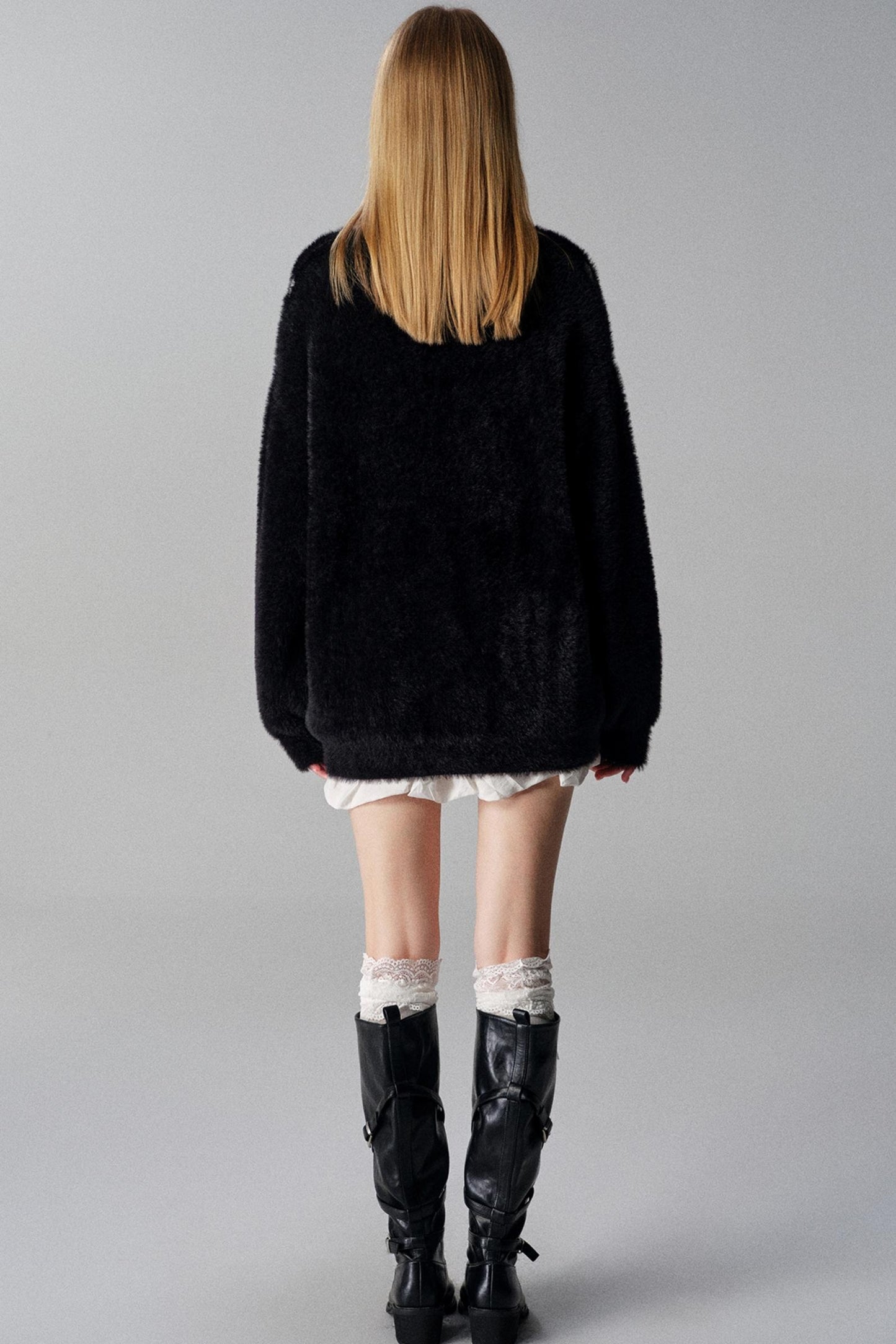 Gilded Dreams Jacquard Sweater