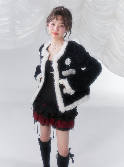 Black and White Coat