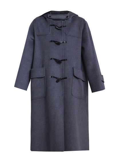 Horn button double-sided Coat