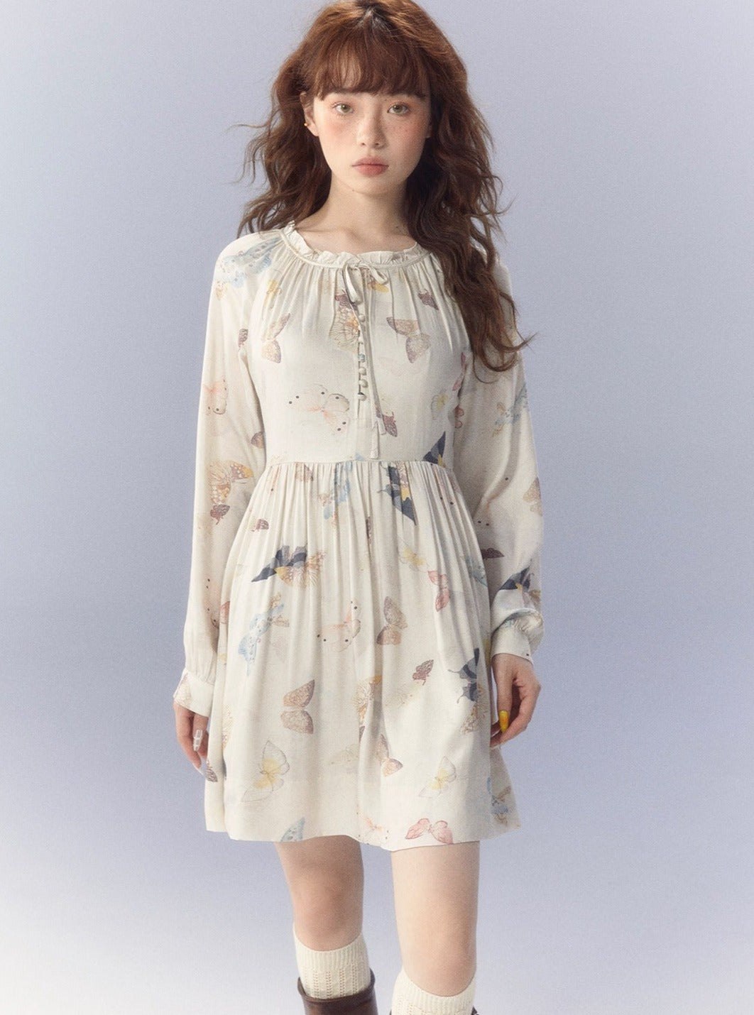 Long sleeve French dress