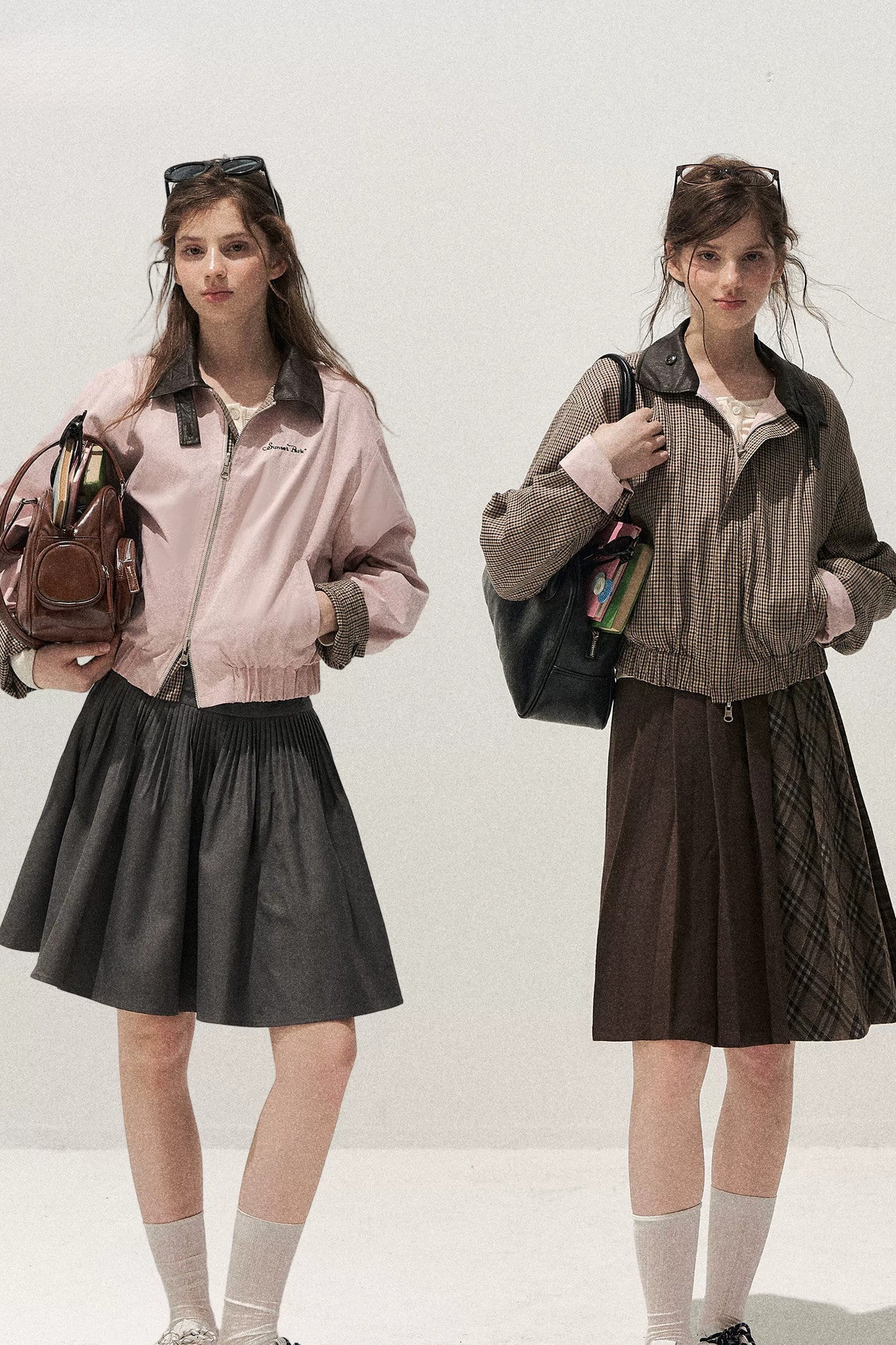 Reversible Houndstooth Jacket