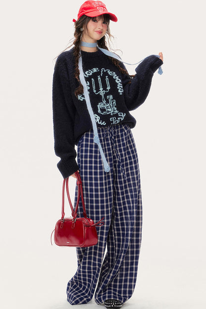 Winter Jacquard Crew Sweater