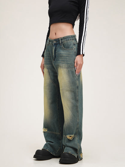 American Vintage Ripped Wash Pants