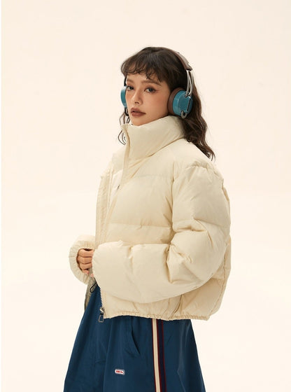 Long-sleeved Loose Down Jacket