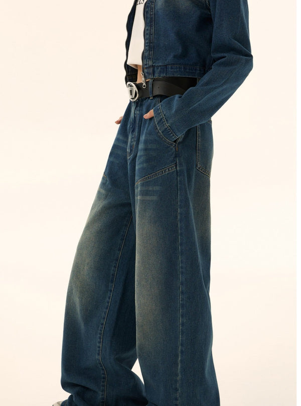 American vintage denim clothing