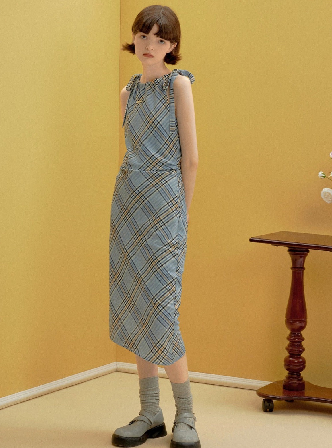 Slip Vintage Skinny French Dress