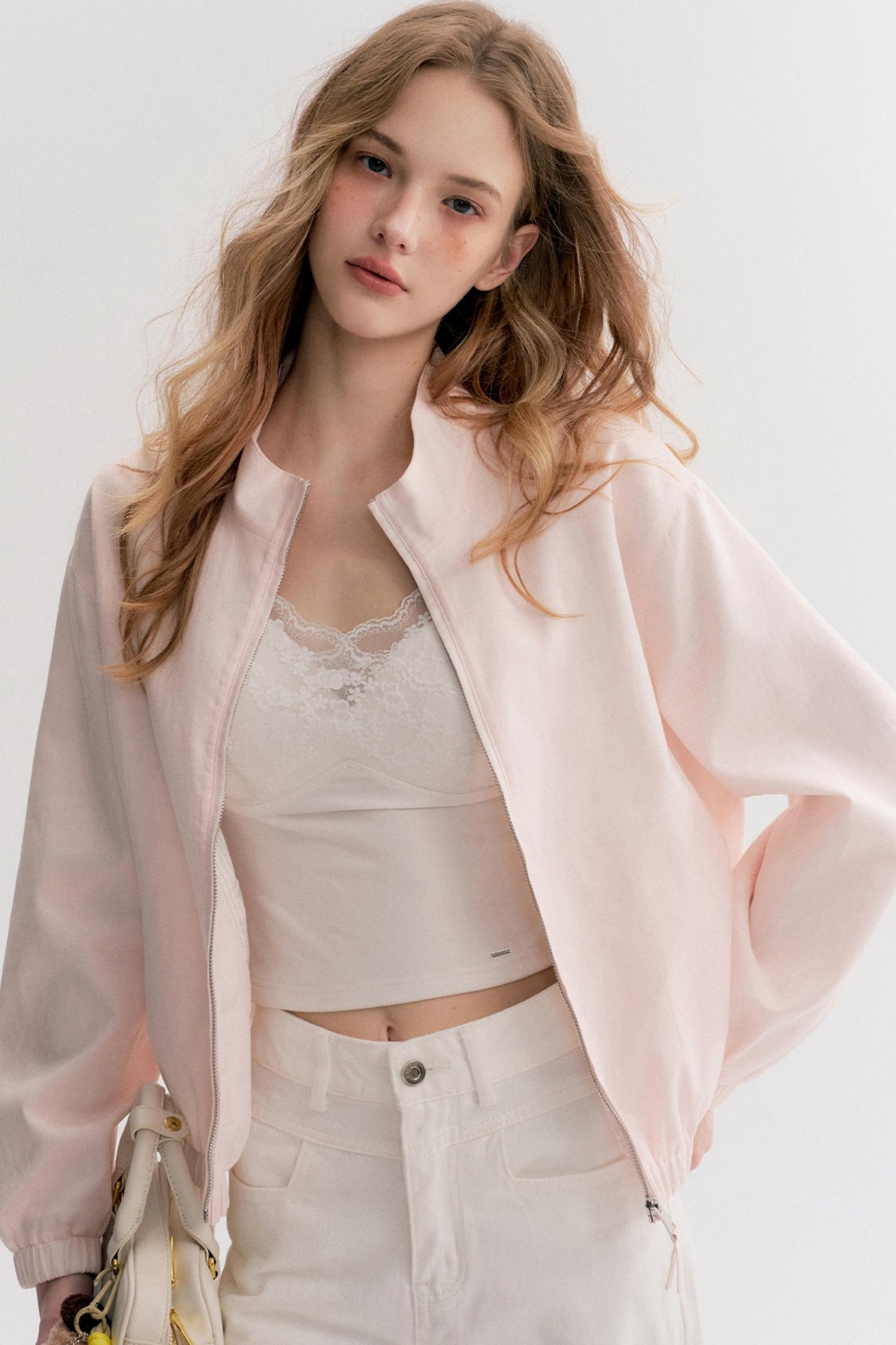 Stand Collar Loose Jacket