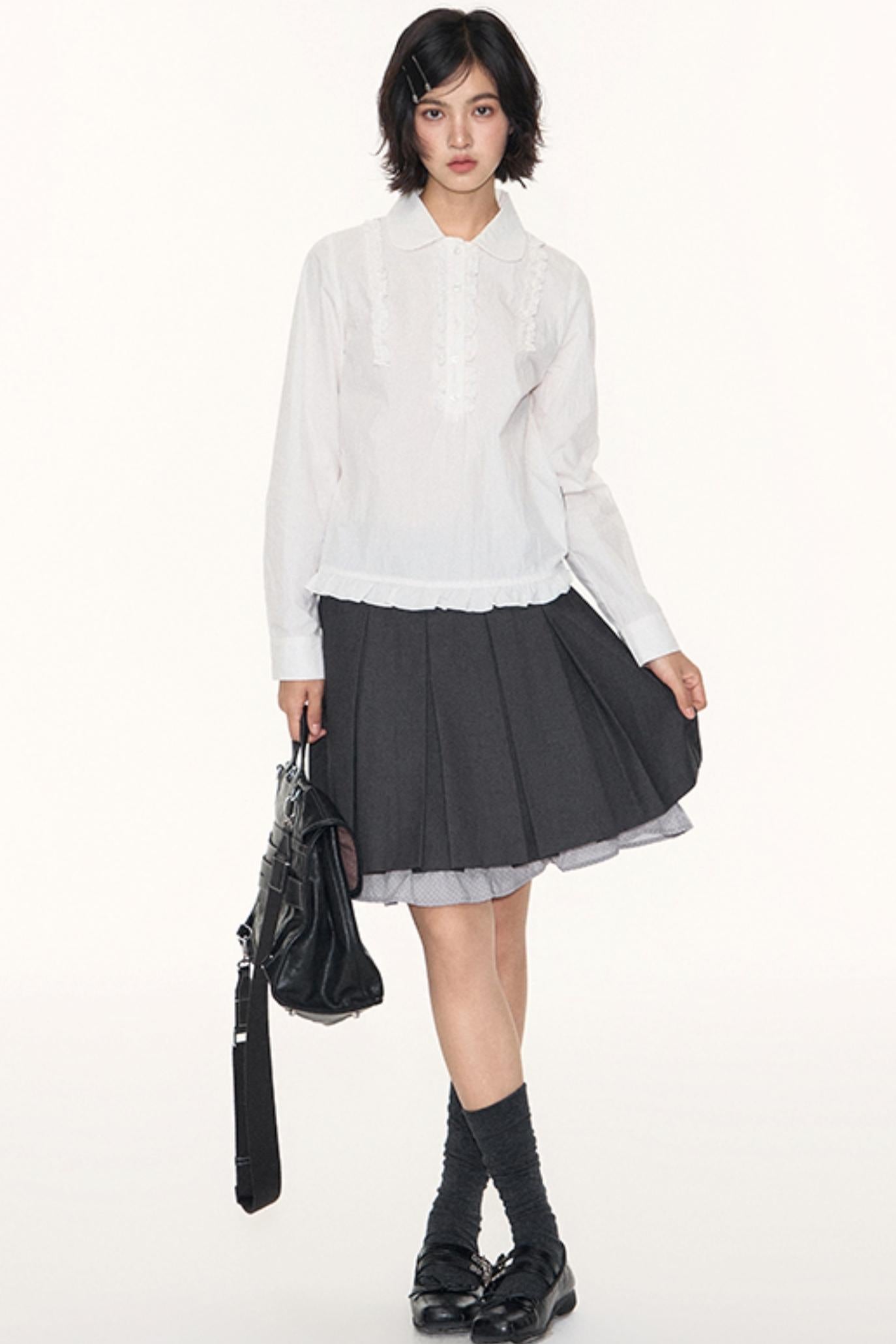 Casual Crew Neck Top