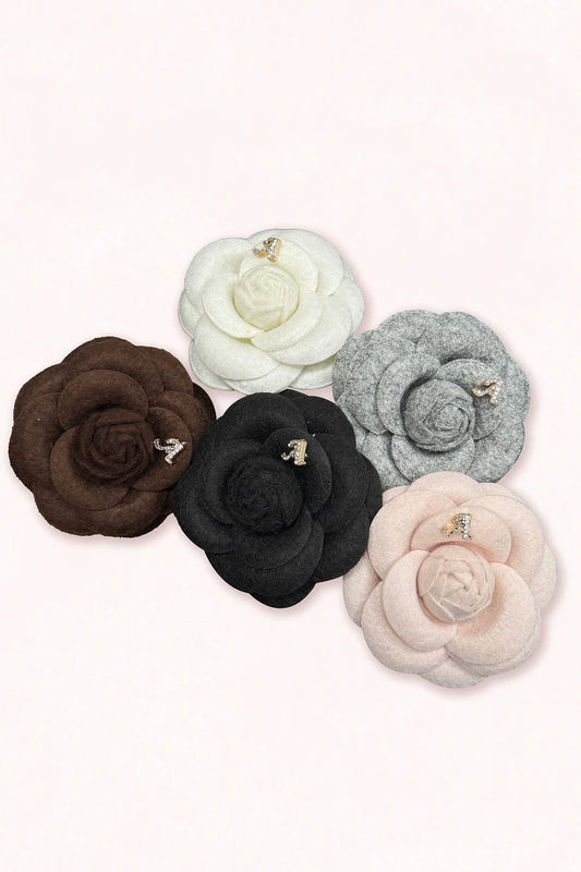 Camellia Flower Brooch