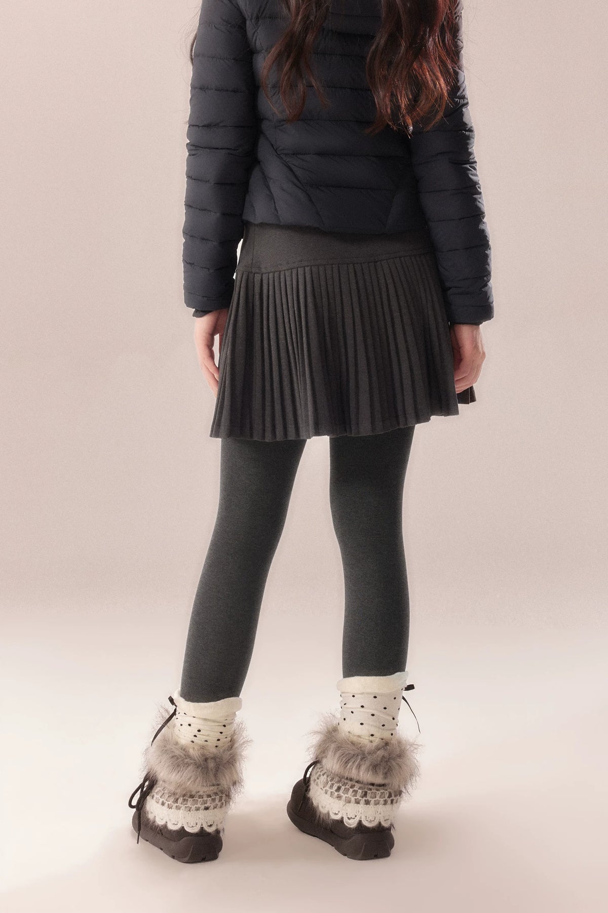 High-Waisted A-Line Skirt