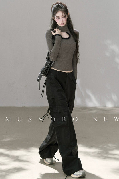 Heavy-Duty Leather Workwear Pants