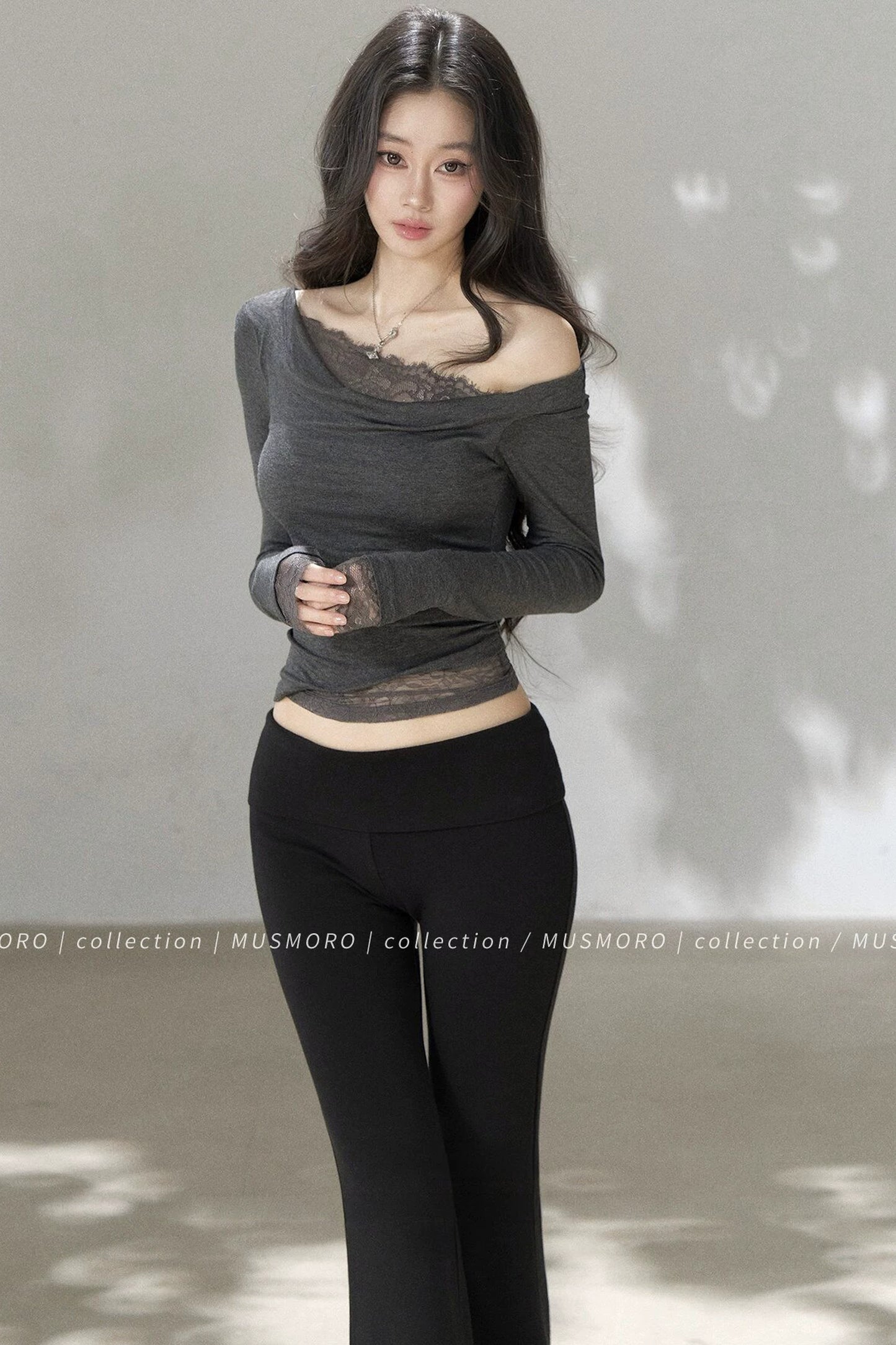 Lace Off-Shoulder Top