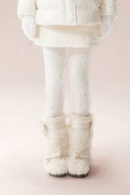 Warm Polka Dot Tights