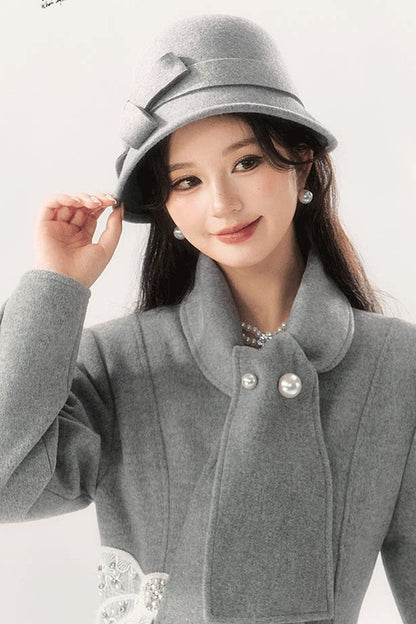 White Moonlight Bowler Hat