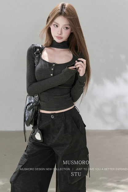 Heavy-Duty Leather Workwear Pants