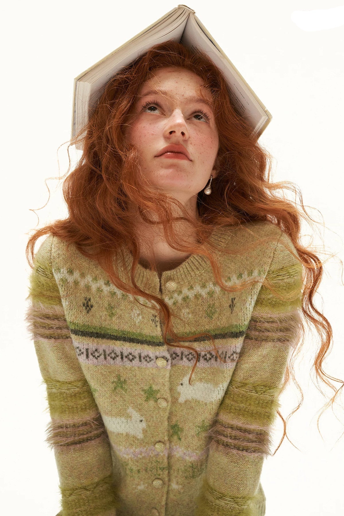 Fair Isle Knit Cardigan