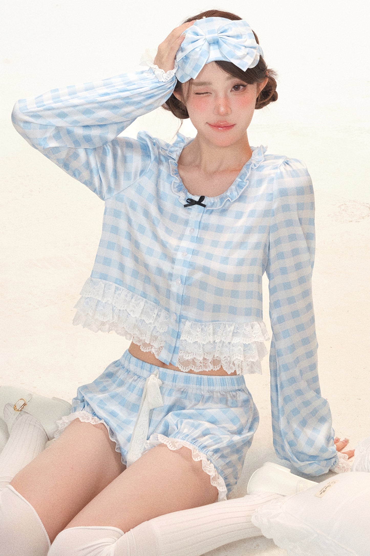 Sun Protection Top and Shorts Set-Up