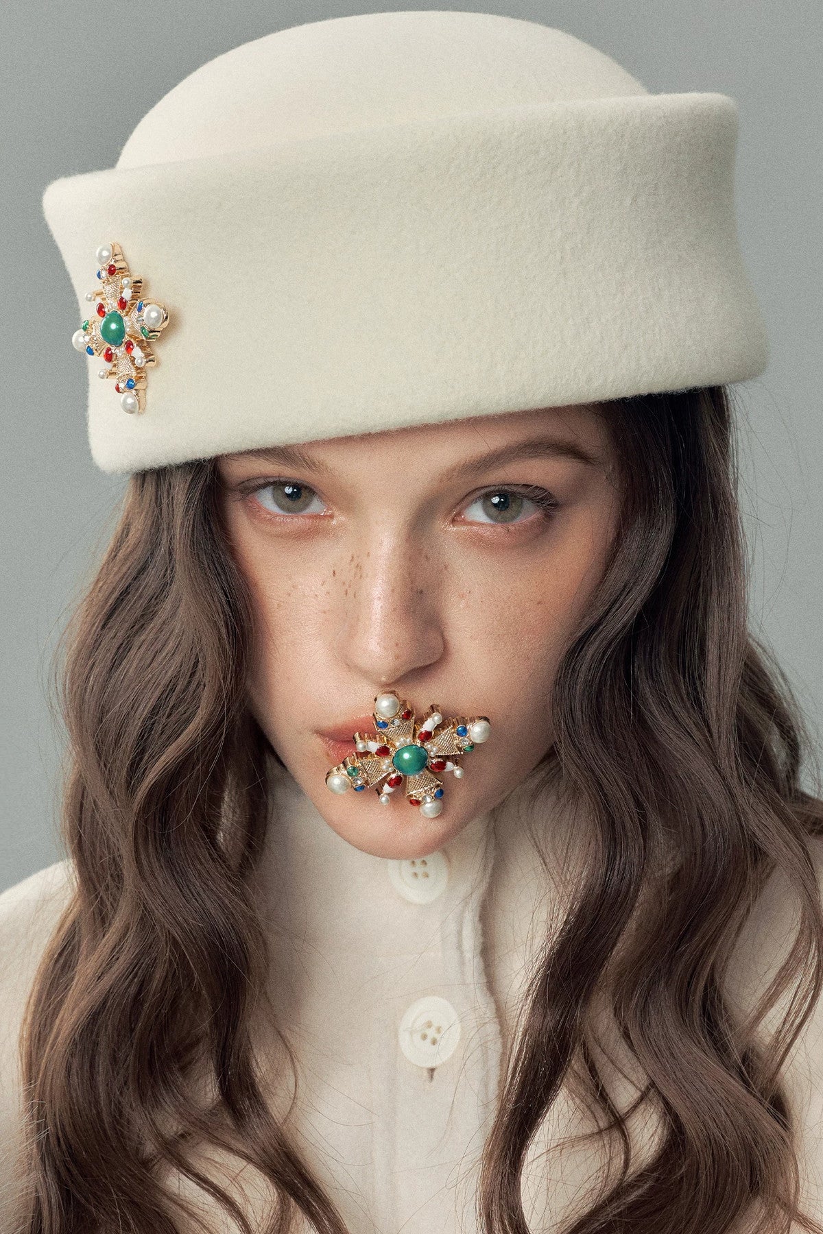 Australian Wool Pillbox Hat