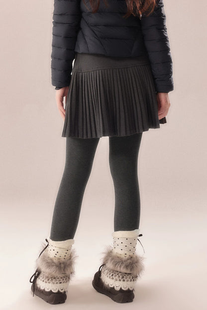 High-Waisted A-Line Skirt
