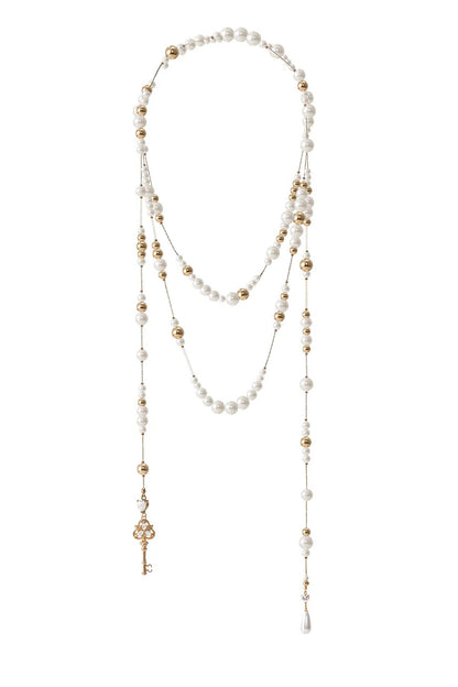 Broken Pearl Water Drop Necklace