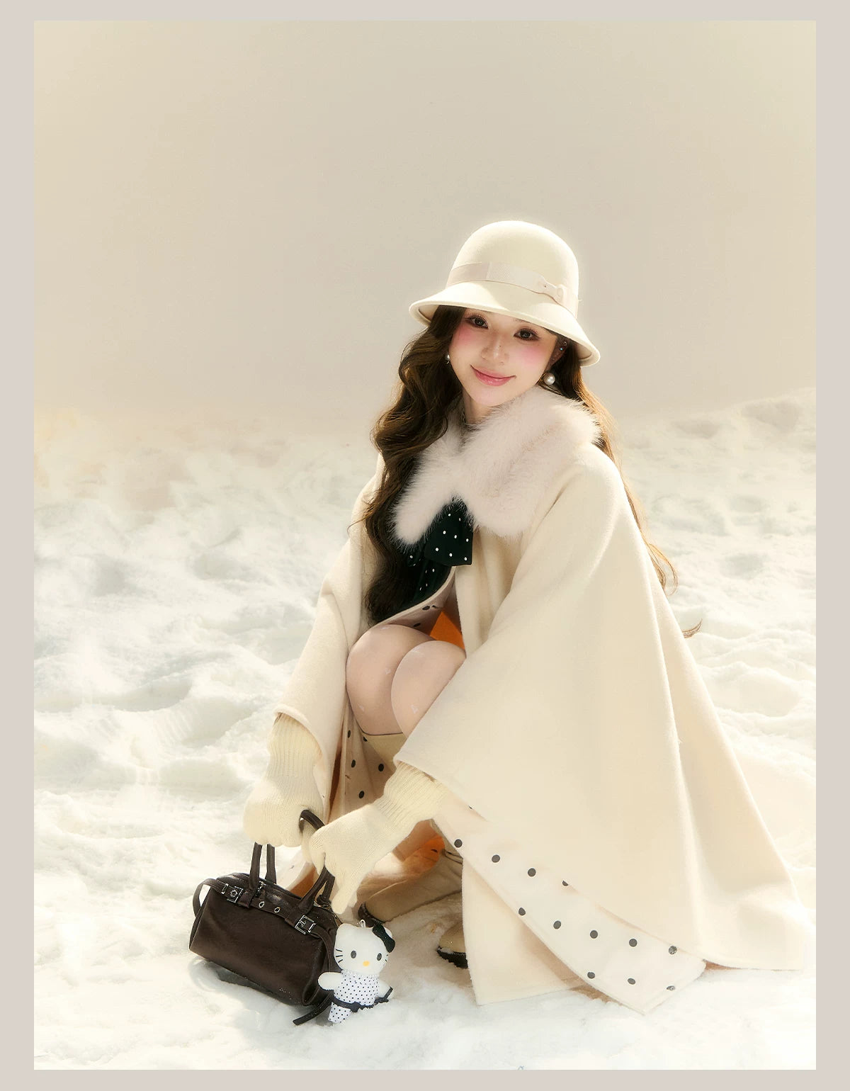Oatmeal Wool Fedora Hat