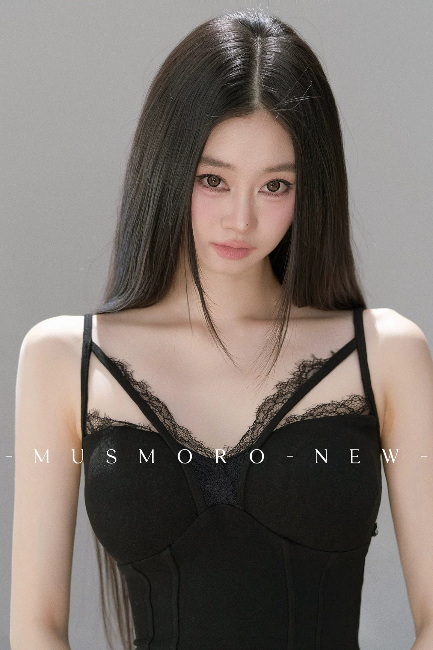 Lace Velvet Camisole Vest