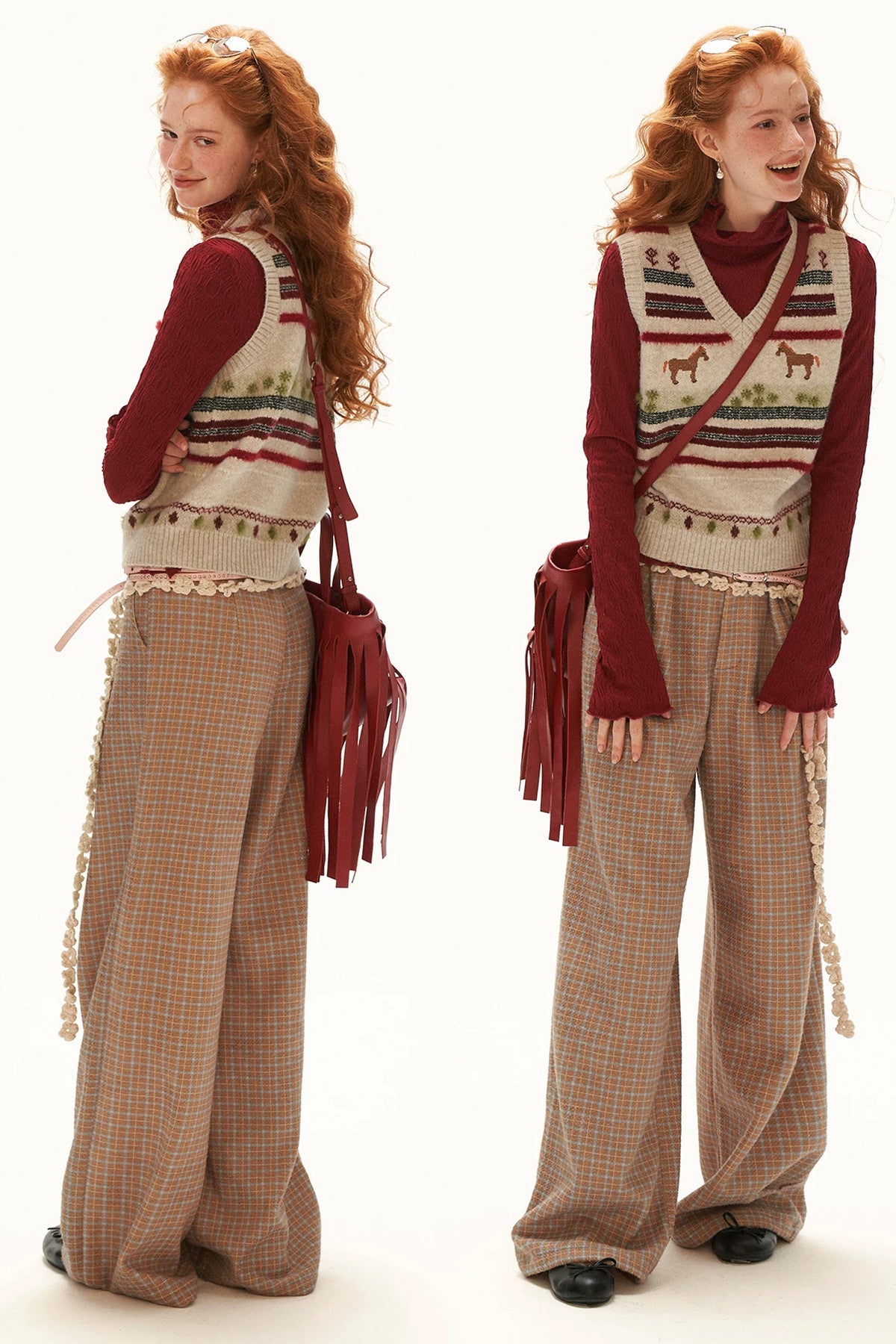 Pastoral Pony Knot-Free Knit Vest