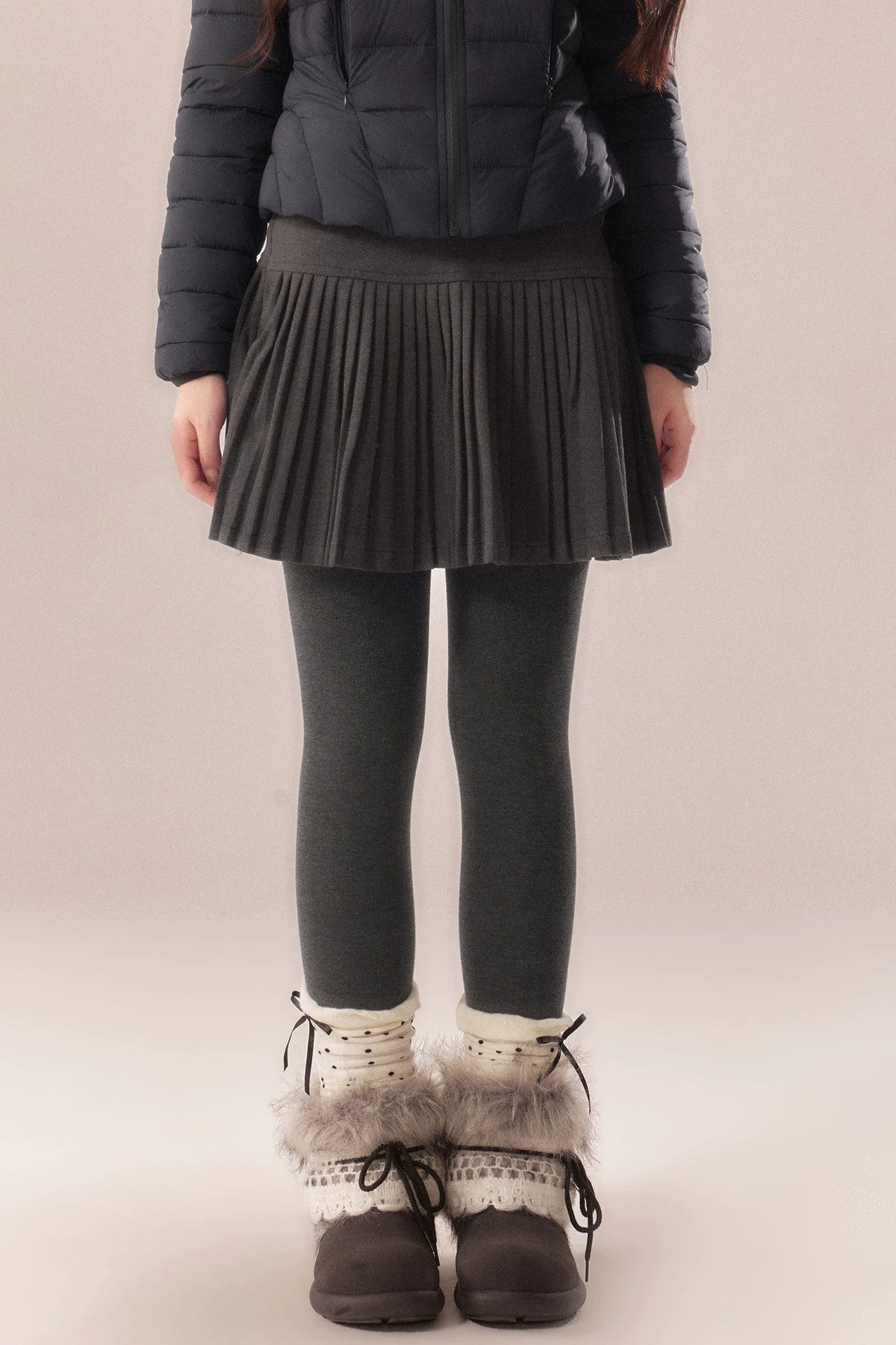 High-Waisted A-Line Skirt