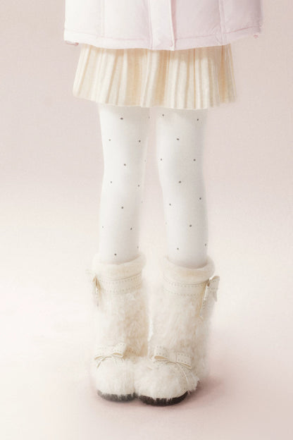 Warm Polka Dot Tights