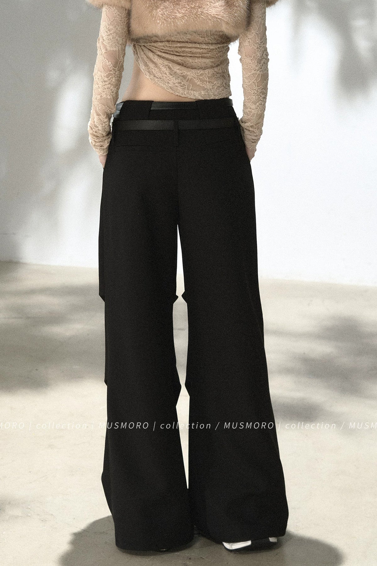 Loose Wide-Leg Trousers