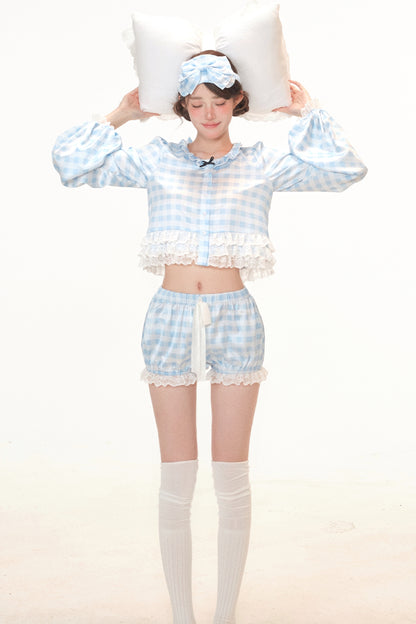 Sun Protection Top and Shorts Set-Up