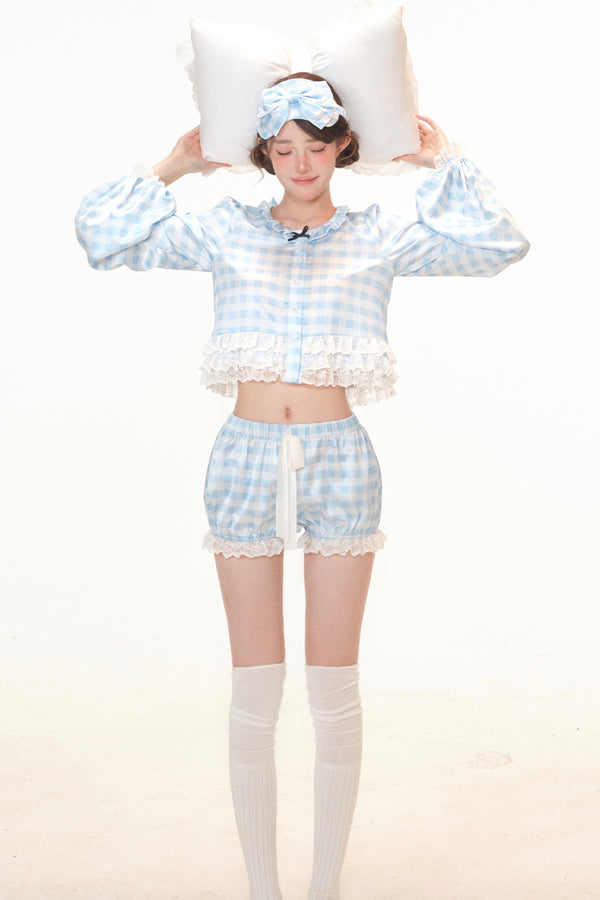 Sun Protection Top and Shorts Set-Up
