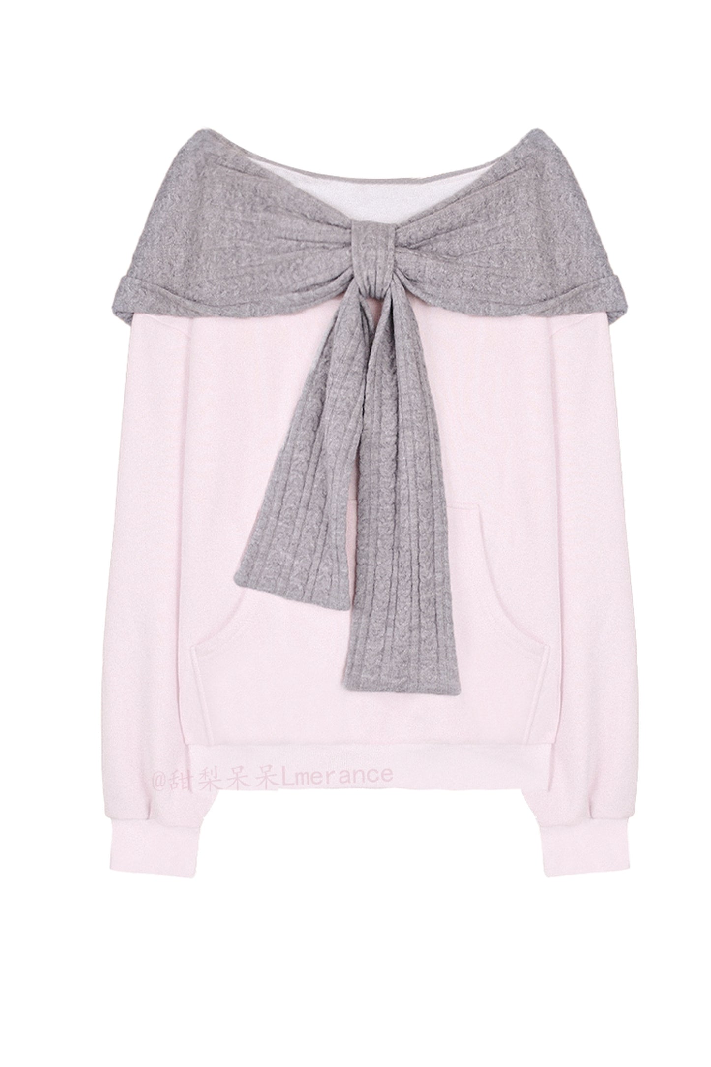 Loose Hooded Sweatshirt and Shorts Set-Up