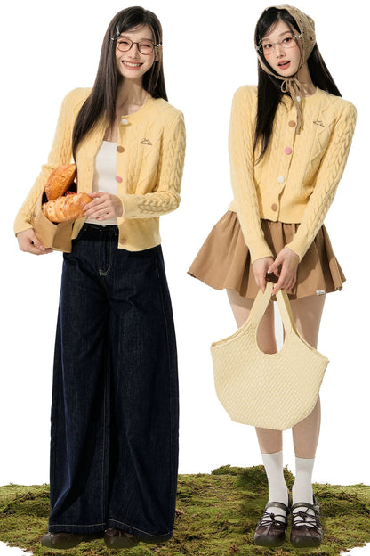 Autumn Knit Cardigan Set-Up