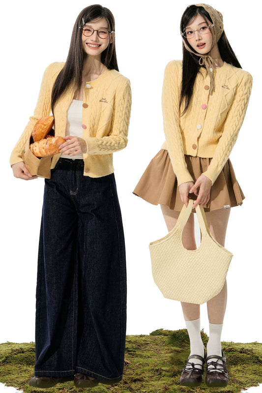 Autumn Knit Cardigan Set-Up