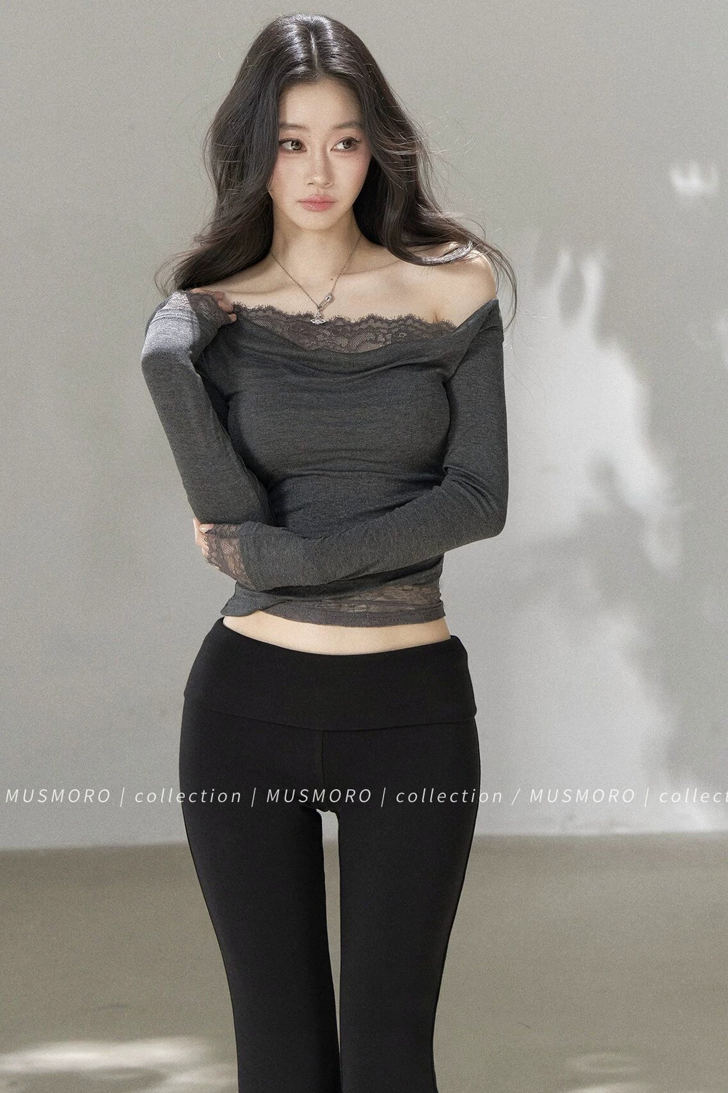 Lace Off-Shoulder Top