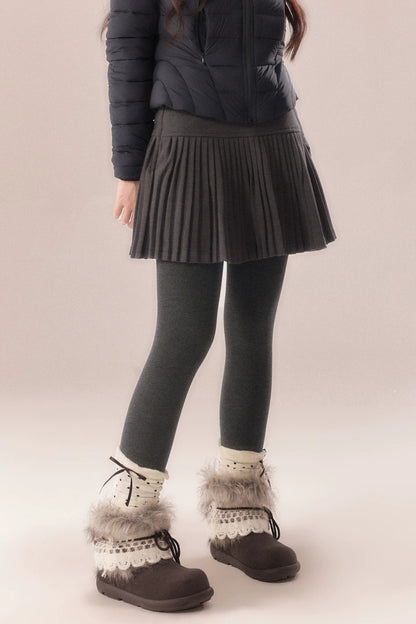 High-Waisted A-Line Skirt