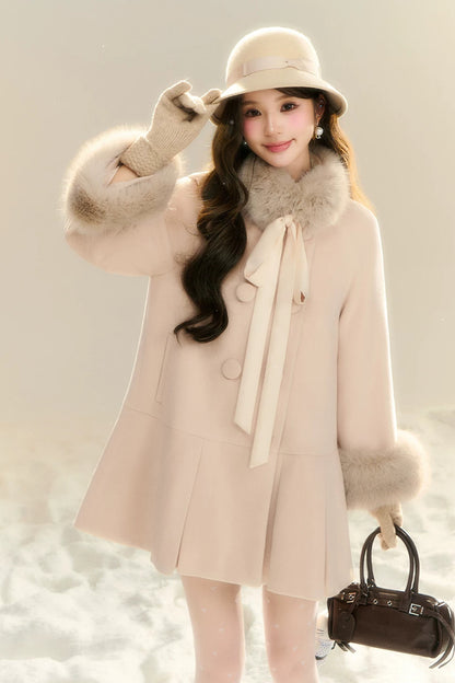 Oatmeal Wool Fedora Hat