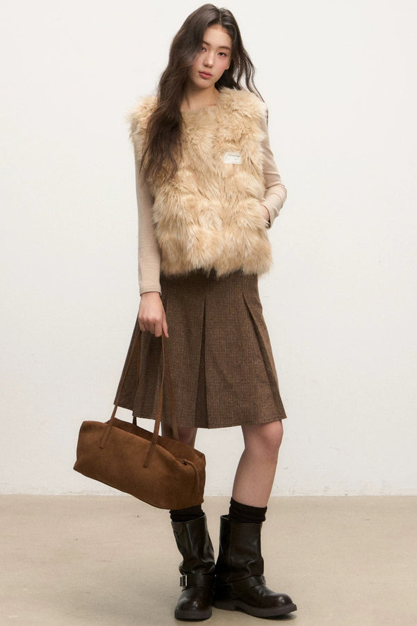 Winter Fur-Lined Gilet Set-Up