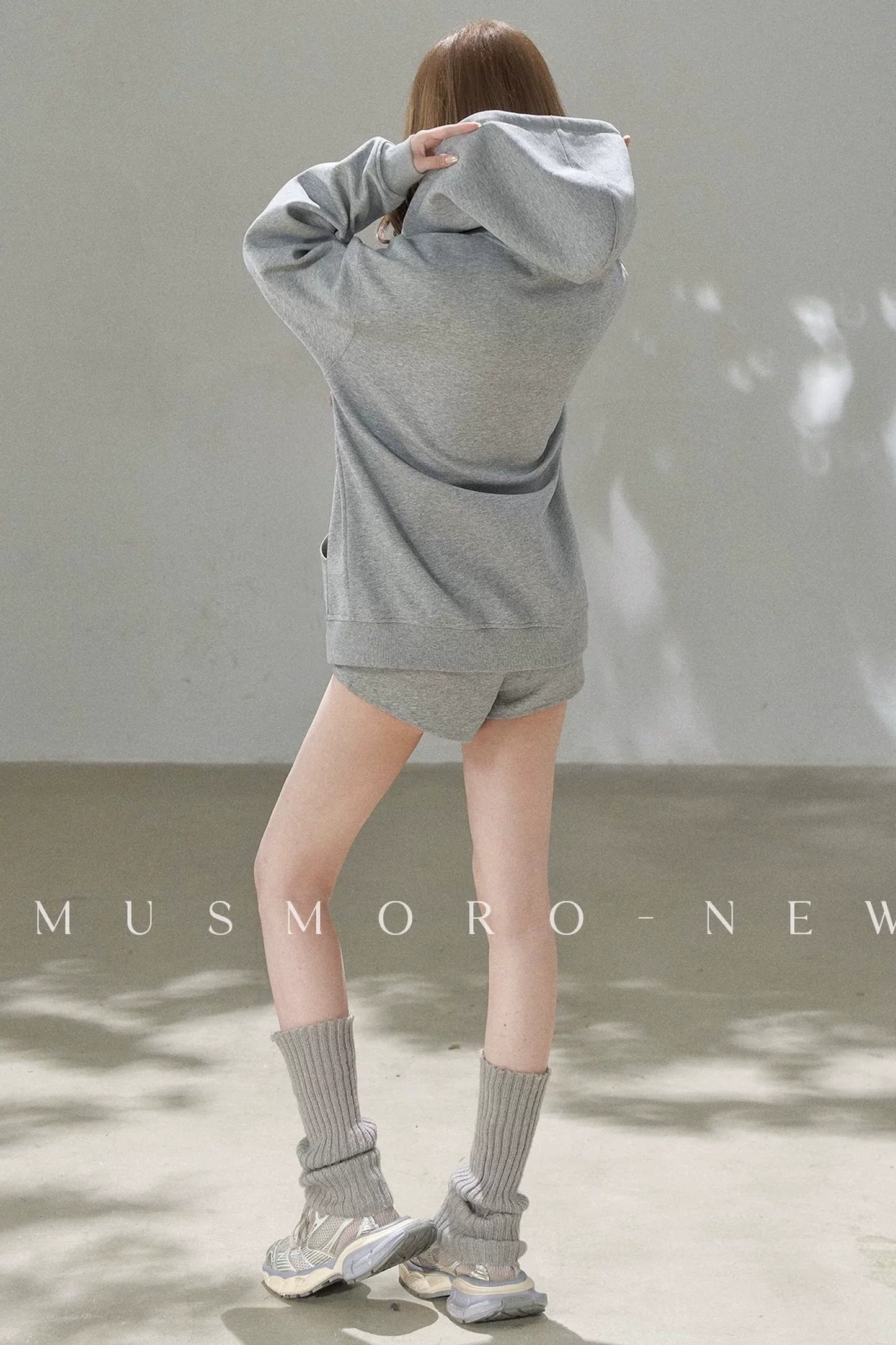 High-Weight Oversized Hoodie and Pants Set-Up