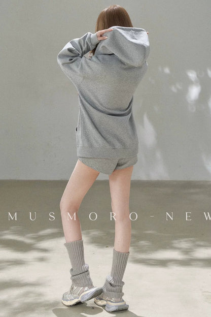 High-Weight Oversized Hoodie and Pants Set-Up