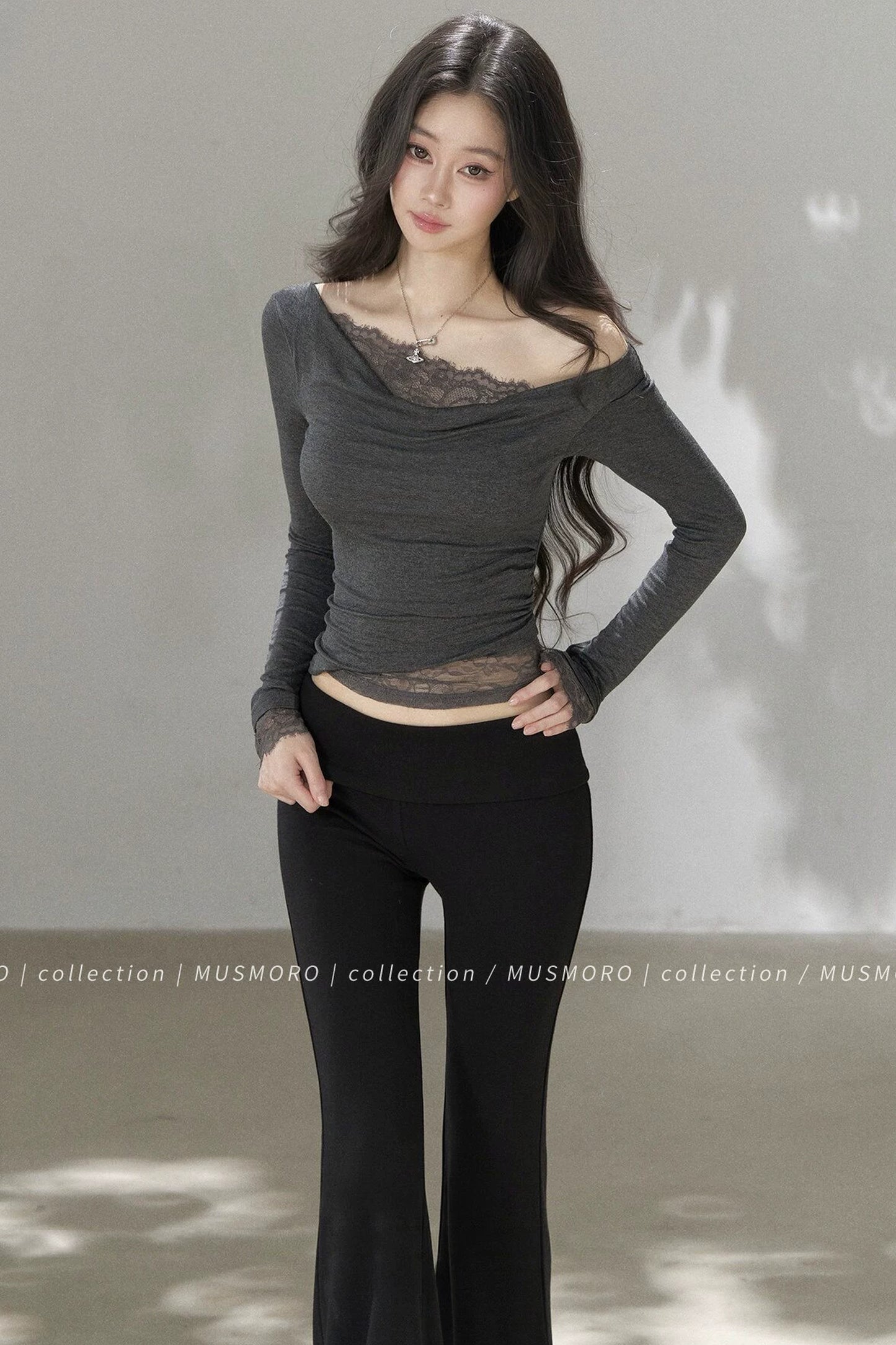 Lace Off-Shoulder Top